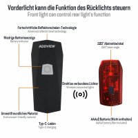 Brilliance Fahrradbeleuchtungsset Wireless
